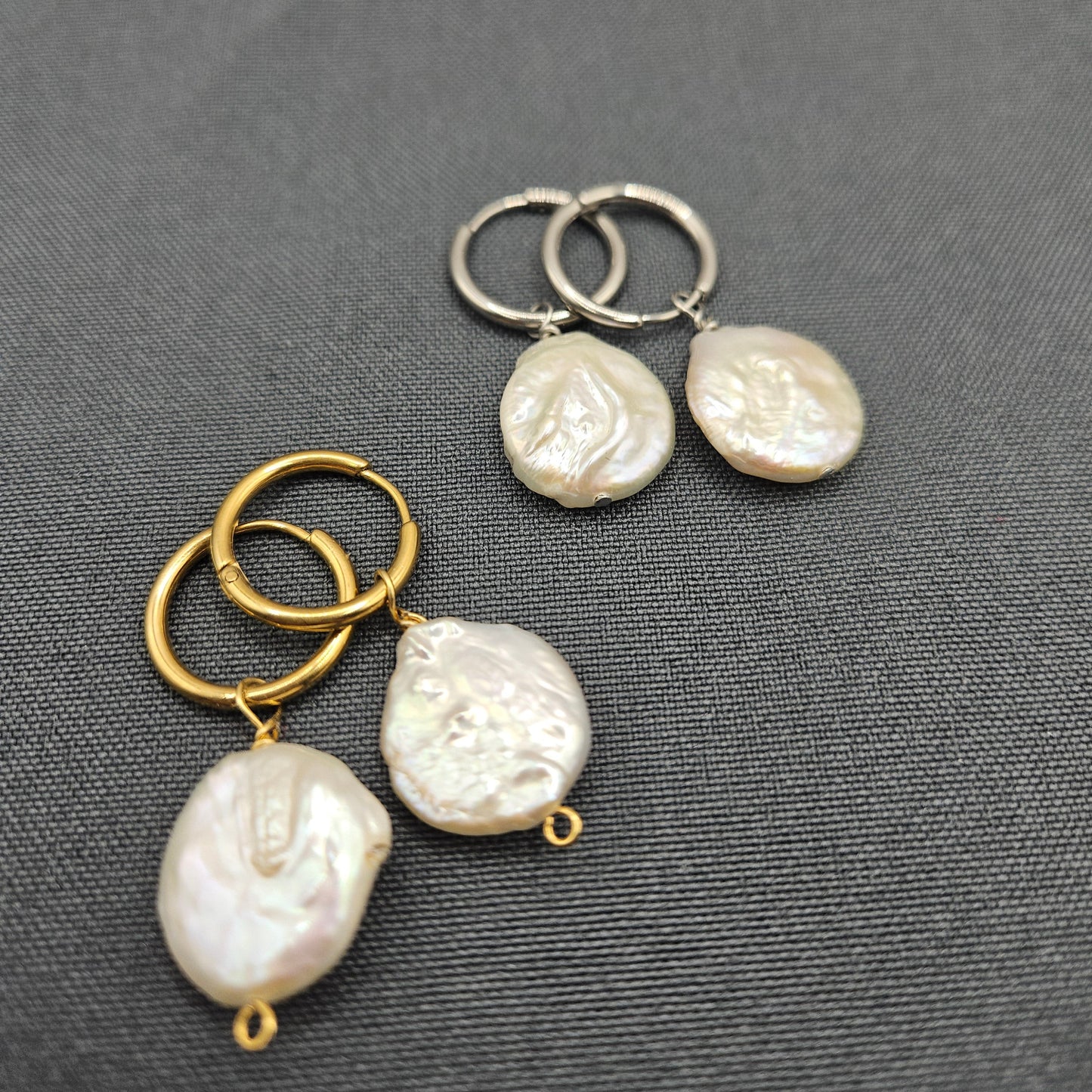 Vintage-Venice - Kreolen mit Vintage-Perle