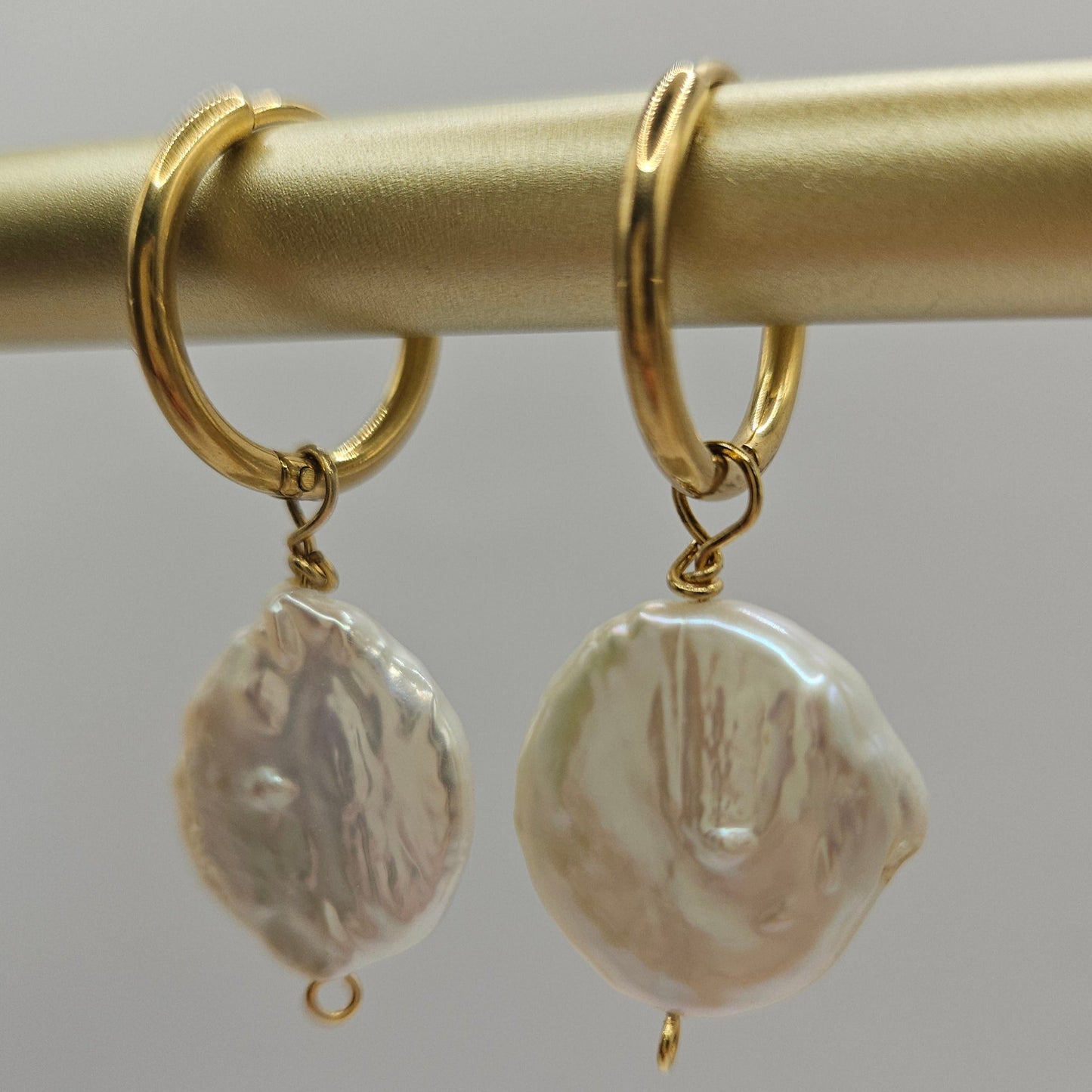 Vintage-Venice - Kreolen mit Vintage-Perle
