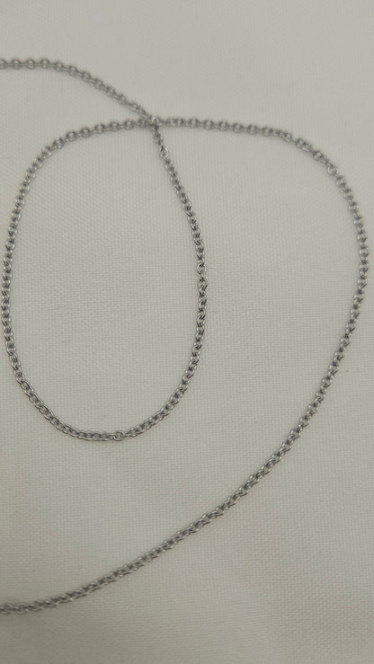 Personalisierte Bubble Letter Kette aus Edelstahl – 18K Vergoldet